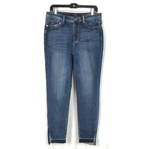 JUDY BLUE Medium Blue Stretch Skinny Fit High-Rise Jeans Women's 13 / 31